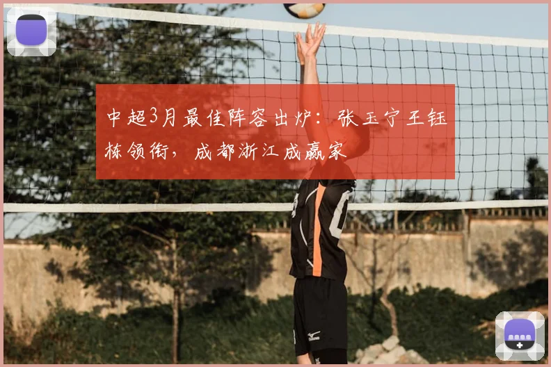 中超3月最佳阵容出炉：张玉宁王钰栋领衔，成都浙江成赢家